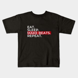 Eat Sleep Make Beats Kids T-Shirt